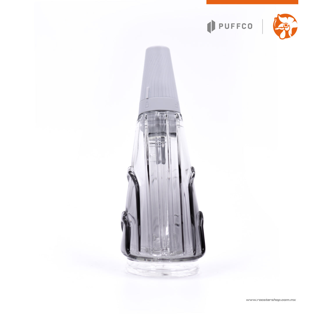 Puffco Peak Pro The Guardian Travel Glass cristal de viaje portatil para puffco peak pro gris antiderrames puffco mexico edicion especial bubbler