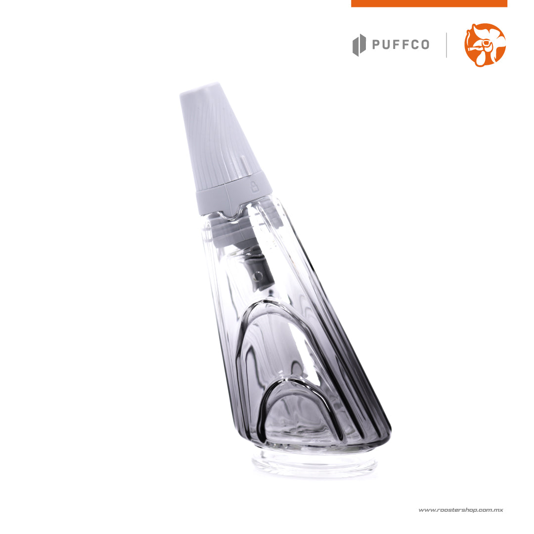 Puffco Peak Pro The Guardian Travel Glass cristal de viaje portatil para puffco peak pro gris antiderrames puffco mexico edicion especial bubbler