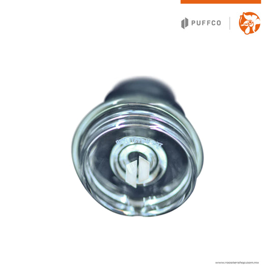 Puffco® The Peak Travel Glass Bubbler Clear