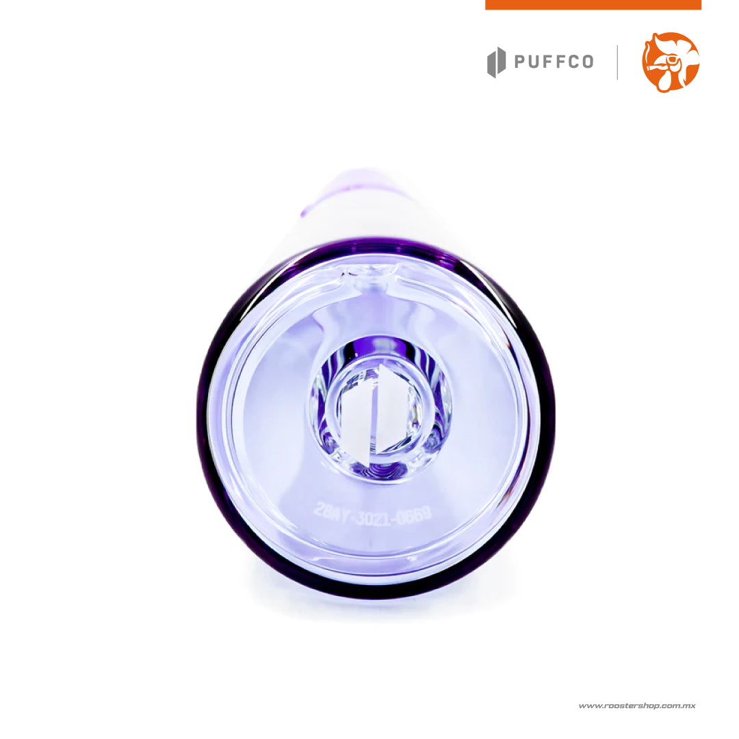 Puffco Peak Pro ultraviolet Travel Glass cristal de viaje portatil para puffco peak pro violeta morado antiderrames puffco mexico bubbler ultravioleta