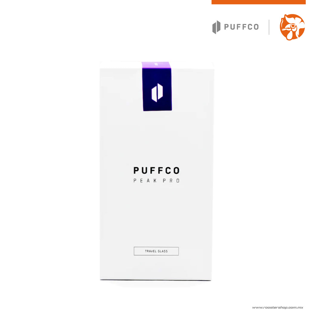 Puffco® Peak Pro Travel Glass Bubbler Ultraviolet