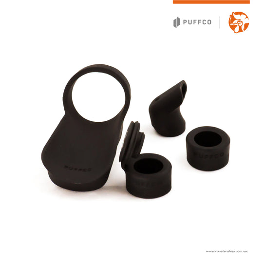 Puffco Peak Pro black Travel Pack kit de viaje de silicon puffco mexico negro