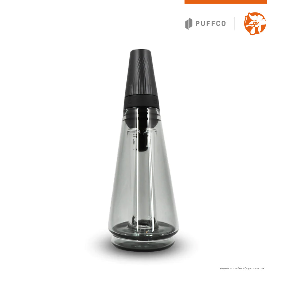 Puffco Peak Pro Shadow Black Travel Glass cristal de viaje portatil para puffco peak pro negro antiderrames puffco mexico