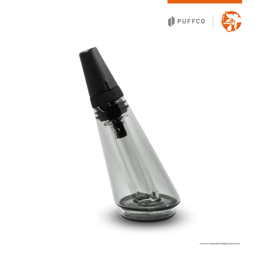Puffco Peak Pro Shadow Black Travel Glass cristal de viaje portatil para puffco peak pro negro antiderrames puffco mexico