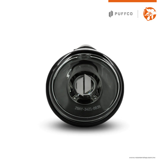 Puffco Peak Pro Shadow Black Travel Glass cristal de viaje portatil para puffco peak pro negro antiderrames puffco mexico