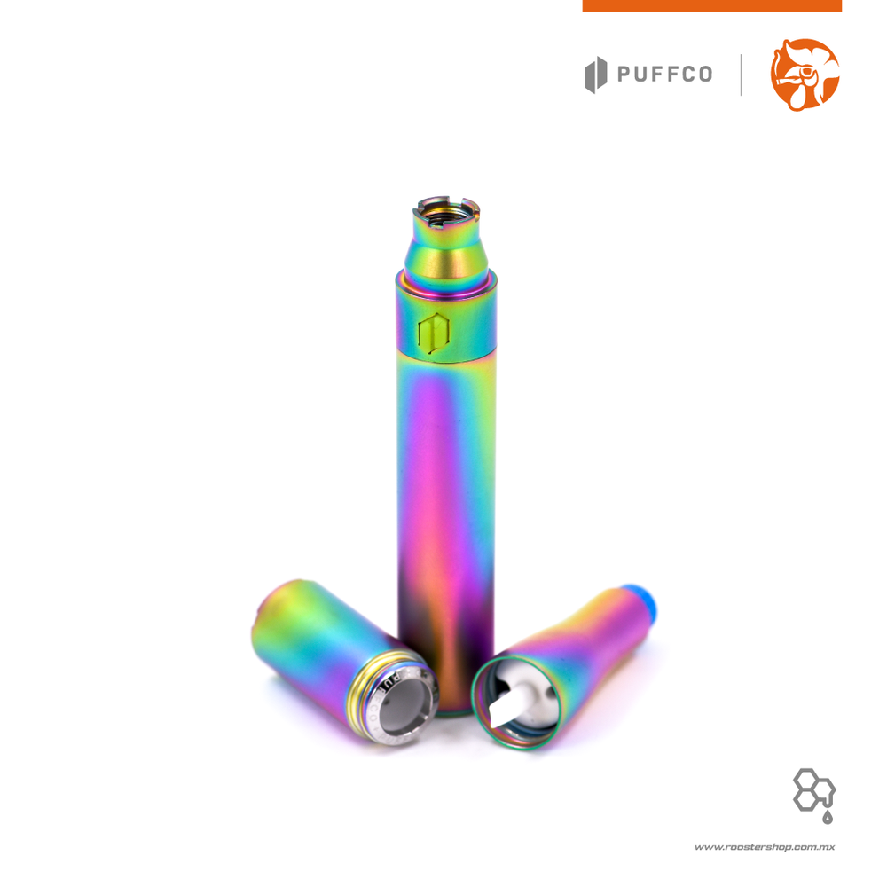 Puffco Plus vision tornasol de colores vaporizador tipo pluma para ceras wax concentrados pen vaporizer vape vapo puffco mexico oferta promocion