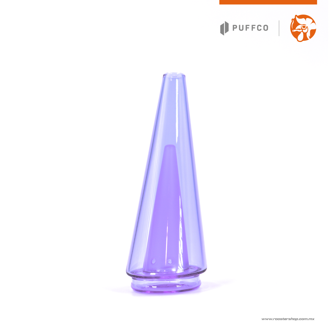 cristal morado violeta para puffco peak pro vidrio ultraviolet remplazo original puffco mexico purpura