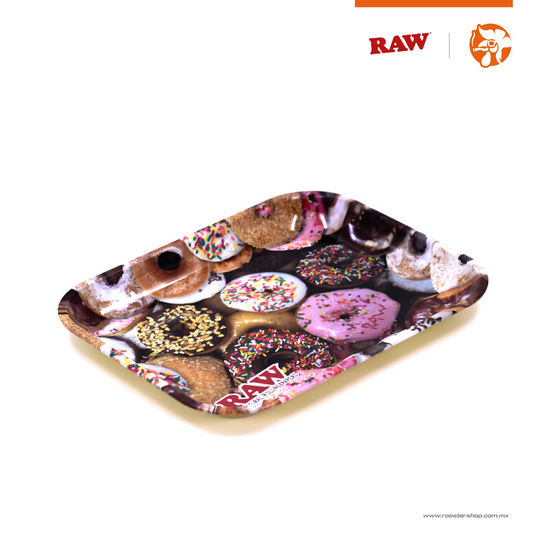 RAW donuts tray