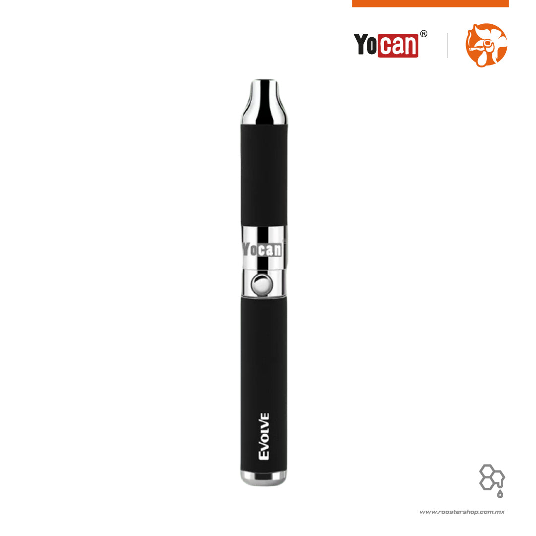 yocan evolve vaporizador tipo pluma color negro en promocion para wax concentrados extractos de marihuana mexico vape vapes vapo bateria para cartuchos rosca 510 doble funcion