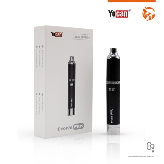 yocan evolve plus vapo vape para ceras wax concetrados black negro