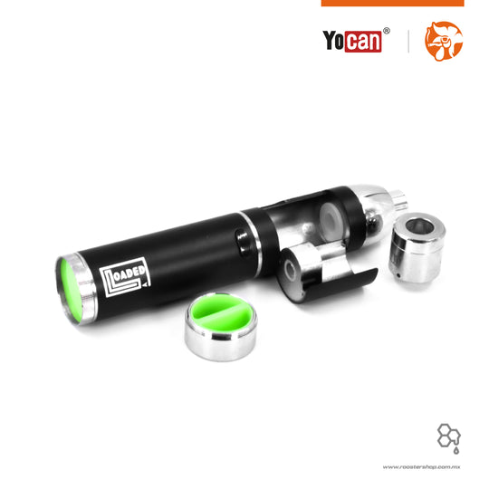 yocan loaded vape vapo vaporizador para wax ceras extractos resistente negro