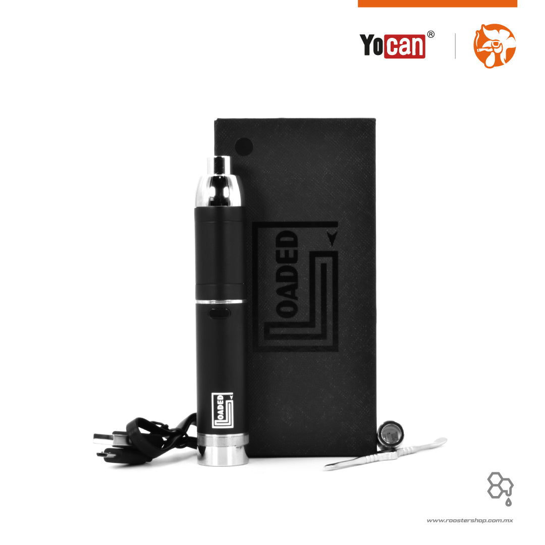 yocan loaded vape vapo vaporizador para wax ceras extractos resistente negro mexico