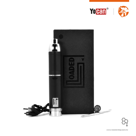 yocan loaded vape vapo vaporizador para wax ceras extractos resistente negro mexico