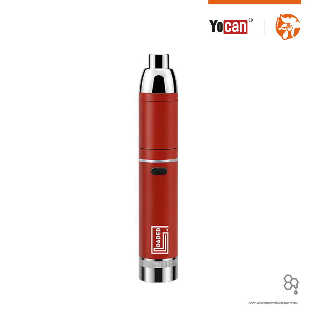 yocan loaded vape vapo vaporizador para wax ceras extractos resistente rojo mexico