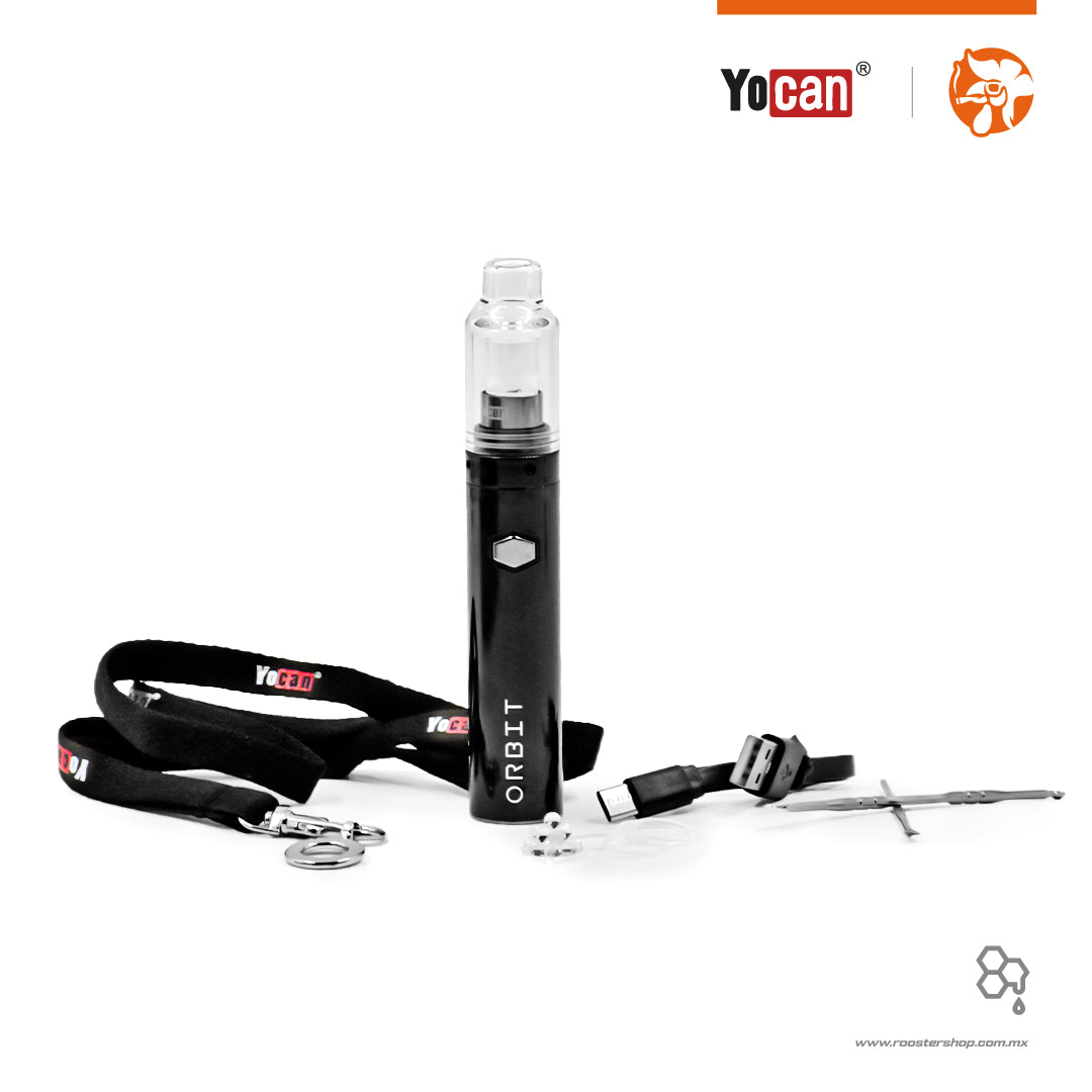 Yocan Orbit Vaporizer Black vape vaporizador para wax ceras concentrados vaporizer yocan mexico