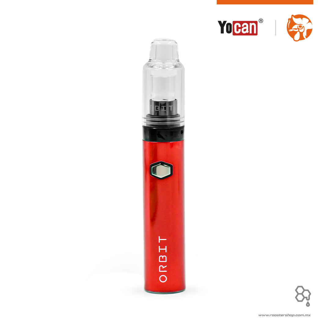 Yocan Orbit Vaporizer red rojo perlas vape vaporizador para wax ceras concentrados vaporizer yocan mexico