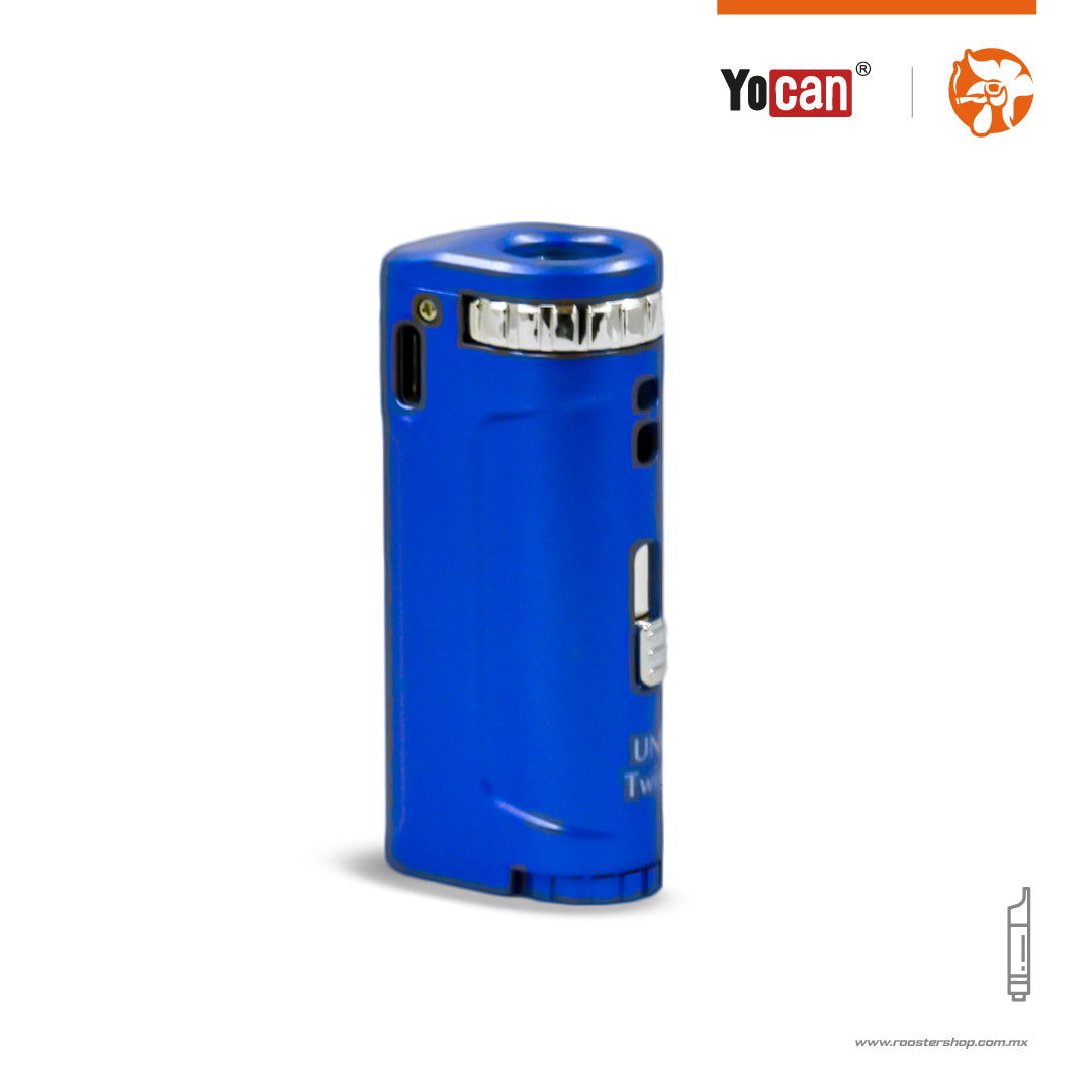 Uni Twist Blue Azul bateria para cartuchos rosca 510 universal para fumar wax