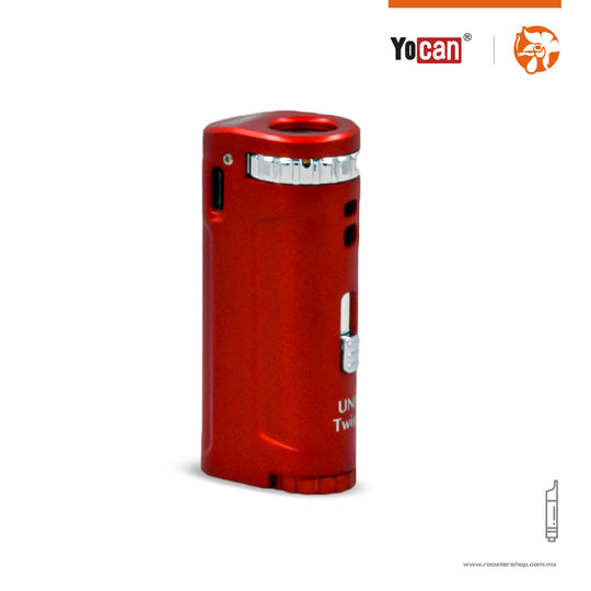 Uni Twist red roja bateria para cartuchos rosca 510 universal para fumar wax