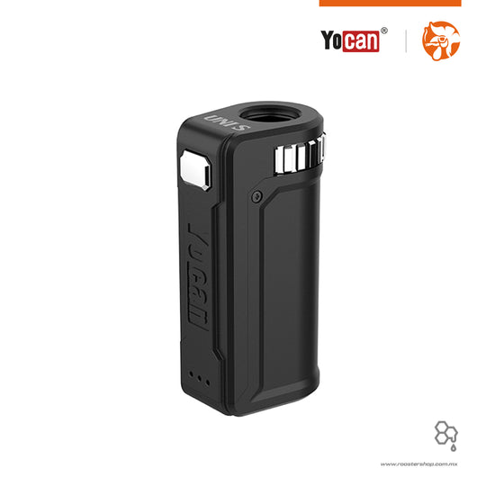 Batería para cartuchos metálica rosca 510 universal para fumar wax yocan uni s